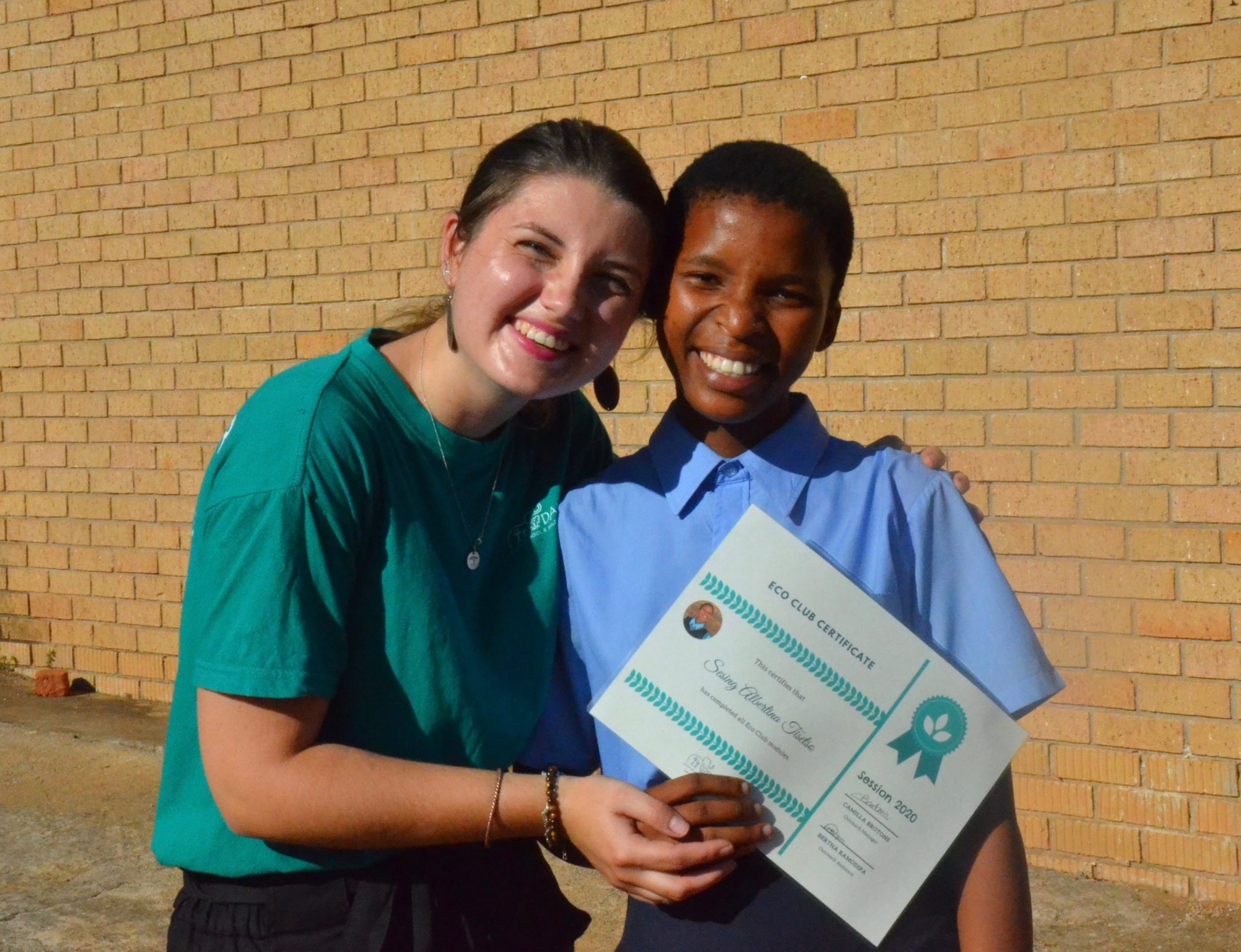 Long term volunteer South Africa with kid