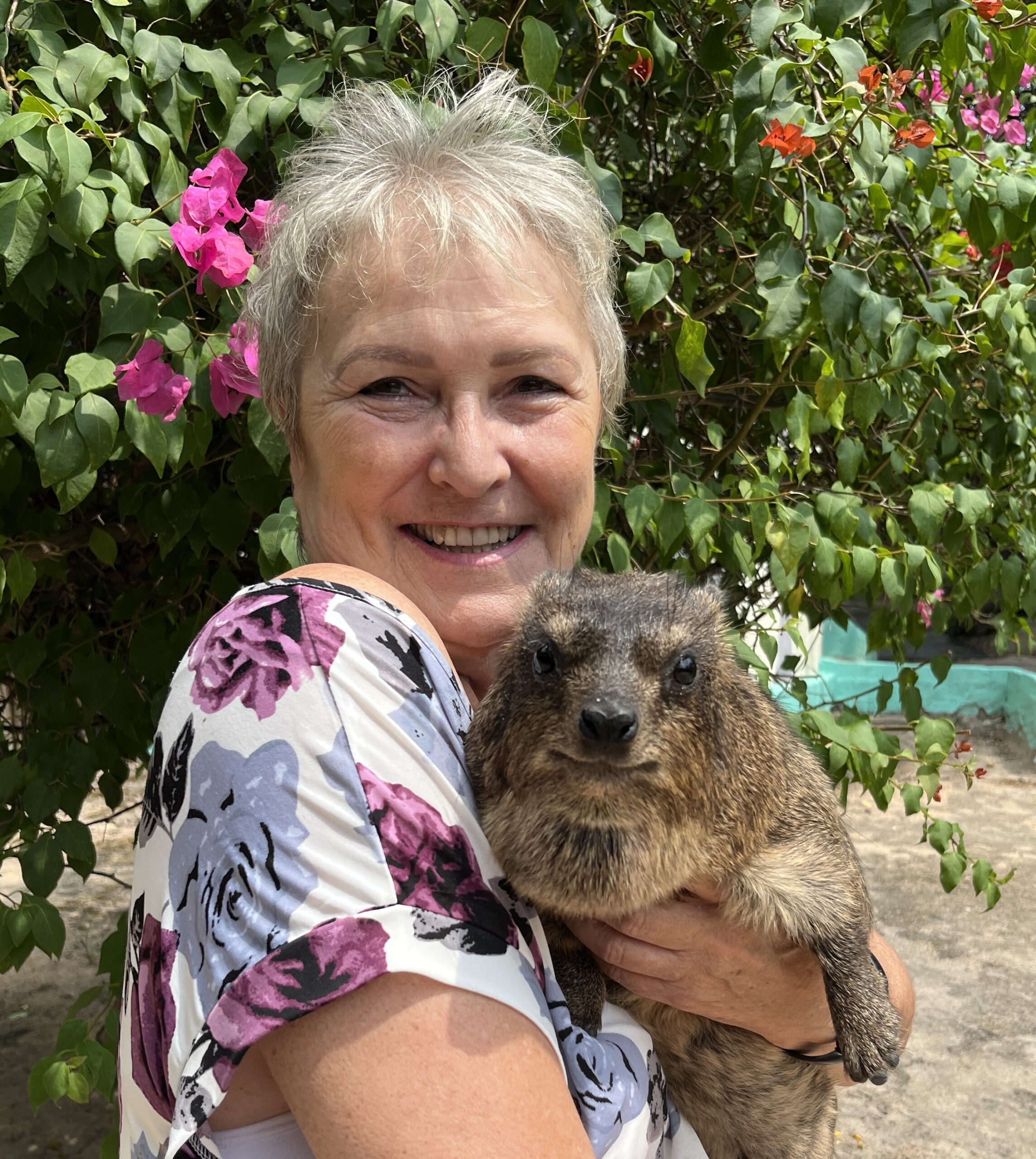 Michele with Caline